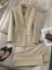 Khaki Pant Suit