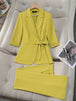 Yellow 2 Piece Set