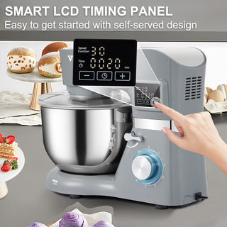 Stainless Steel 660W Electric Dough Mixer