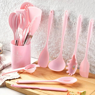 Silicone Kitchenware Non - Stick Cooking Tools Set - Epictzar Intl.