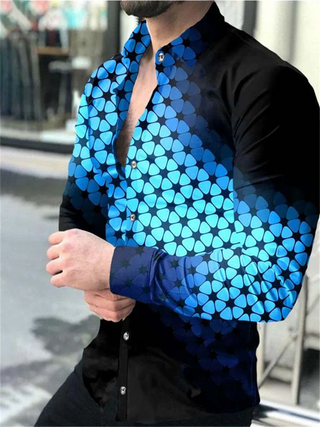 Soft Comfortable Lapel Men's Shirt