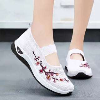 Breathable Embroidered Chunky Sole Sneakers - Epictzar Intl.