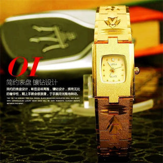 Luxurious Lovers 24K Gold Watch