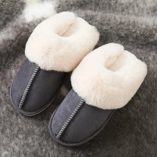 Furry Plush Non-slip Indoor Slippers