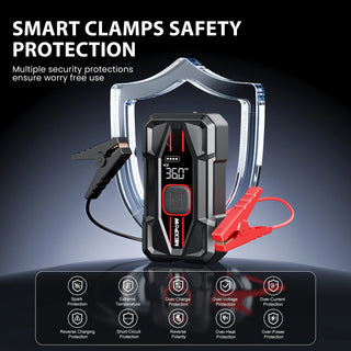 Car Jump Starter & Air Compressor