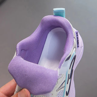 Autumn Children Sport Shoes Mesh Breathable Teenager Kid's Sneakers Boy's Girl's Running Shoes Trend Fashion Sport Shoes