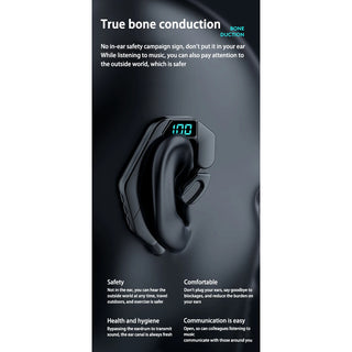 Wireless Digital Display Business Earphone