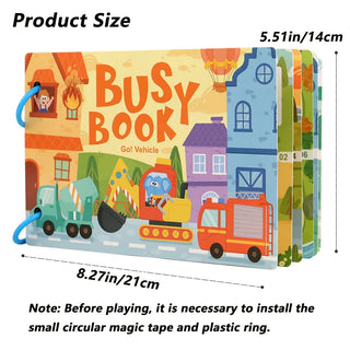 Kids Interactive Learning Activity Book