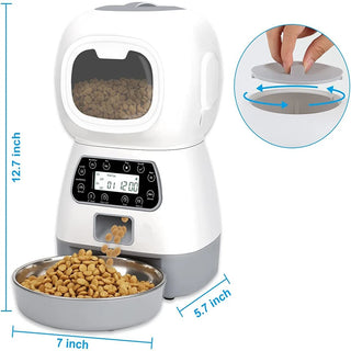 Smart Stainless Steel Automatic Pet Feeder