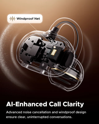 Truefree Clip C10 Open Ear Headphones Bluetooth 5.4 Wireless Earbuds with 12mm Dual Driver, Spatial sound,Fast Charge,IPX5