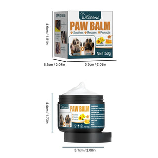 Pet Paw Balm Natural Pet Care Soother Cream Cat Dog Foot Moisturizer Repair Dry Cracking Skin Household Winter Paw Pad Care Balm
