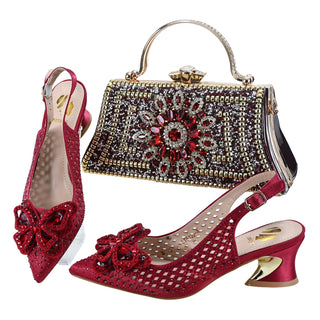 Specials Design Italian Shoes & Bag Set