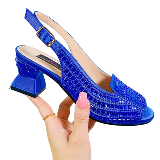 Luxury Italian Design Ankle Strap Sandals