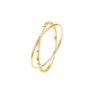 Embossed Pearl Classical Style Bangle