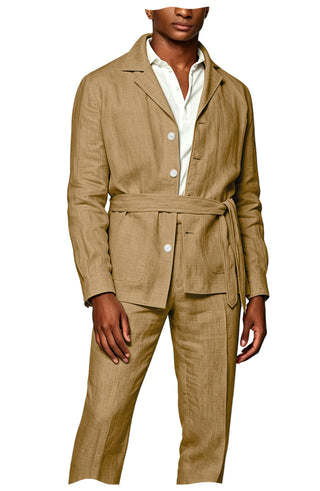 Lightweight Business Casual 2Pcs Outfit Set