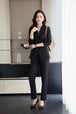 Black Coat and Pant