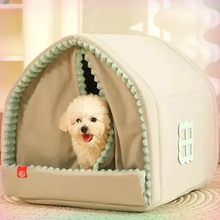Warm Curtain-style Door Pet House