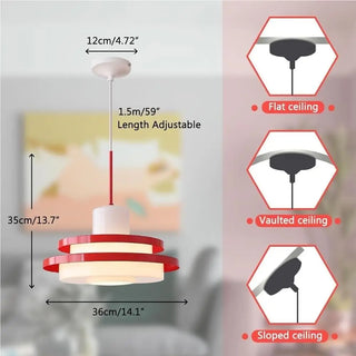 Chandelier Glass Modern Pendant Light