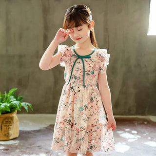 Girls Sleeveless Wedding Party Dress