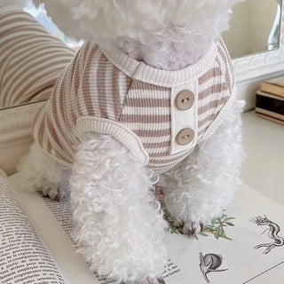 Cute Floral Flying Sleeves Puppy Vest