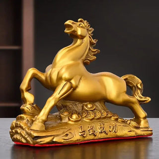 Feng Shui Copper Horse Success Ornament