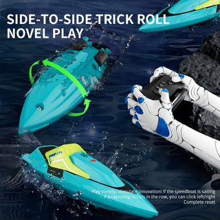 RC Dual Motor High Speed Racing Speedboat