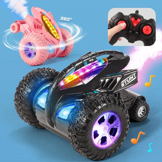 RC Car Stunt 360° Rotation Electric Rolling Toy
