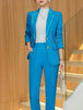 Blue Pant Suit