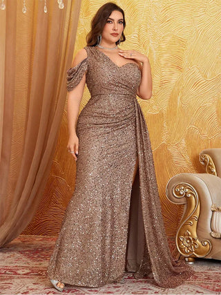Bridesmaid Banquet Off Shoulder Evening Gown