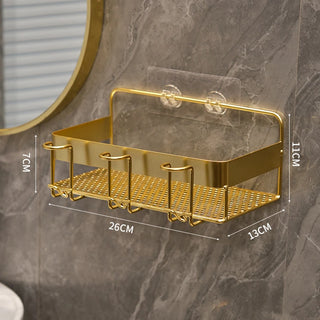 Wall Mounted Toothbrush Storage Rack