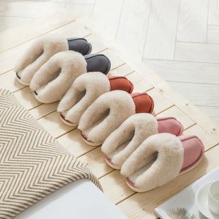 Furry Plush Non-slip Indoor Slippers