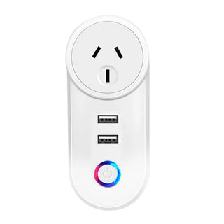 WiFi Smart Power Plug Adapter Electrical Outlet EU US AU UK GE Socket USB Time Remote Control by Smartlife App Alexa Google Home