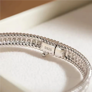 COSYA GRA Certified Full Moissanite Bangles S925 Silver 18K Gold Sparkling Lab Diamond Bracelet Luxury Jewelry Gifts For Women