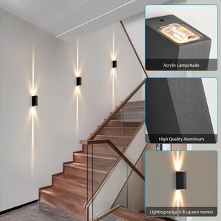 Outdoor 2Pack LED Wall Light