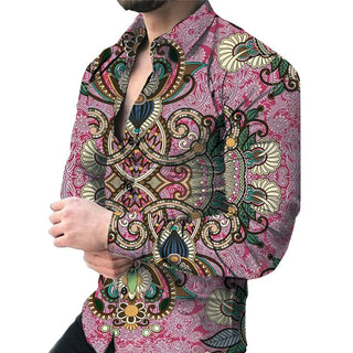 Men's Luxury Casual Long-sleeved Shirt
