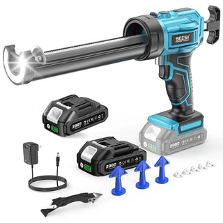 Handheld Cordless Dripless Caulking Gun