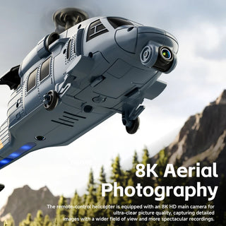 Gyroscope 4CH 8K Aerial Helicopter Toys