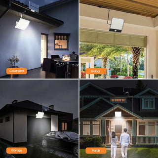 Outdoor Solar Motion Sensor Flood Lights