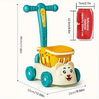 Kids Shopping Cart Trolley Play Set