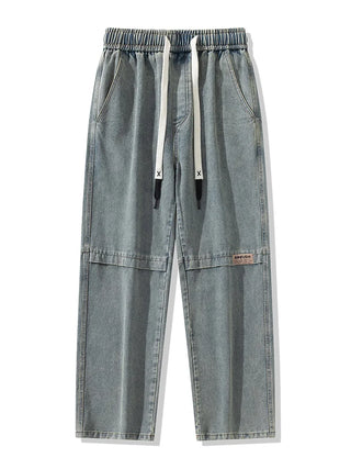 Men's Wide Leg Denim Jeans Pants