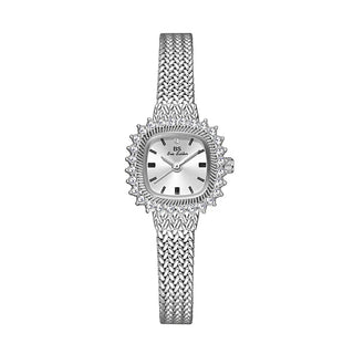 Fashion Watches For Women Elegant Luxury Diamond Square Dial Women's Watch Golden Small Clock Dress Female Quartz Wristwatch