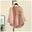Leather pink not fleece-lined