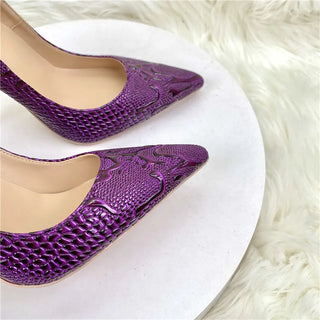 Luxury Pointed Toe High Heeled Shoes