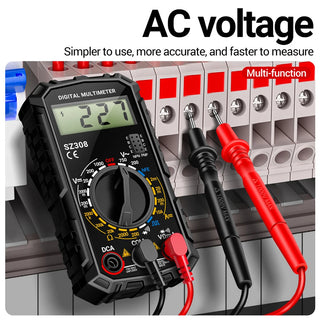 Digital Multimeter Voltage Resistance Meter