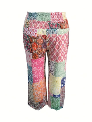 High Waisted Loose Wide Leg Pants