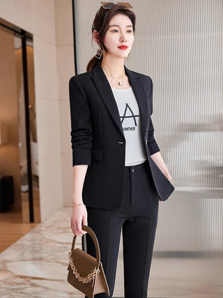 Women Formal Work Wear Pants Suit - Epictzar Intl.