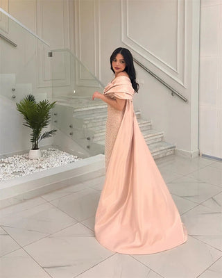 Elegant Off Shoulder Formal Evening Gown - Epictzar Intl.