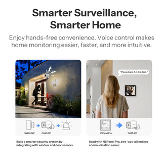 AI Human Detection Smart Security Camera