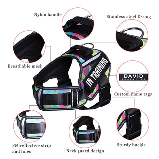 Adjustable Nylon Dog Harness Vest