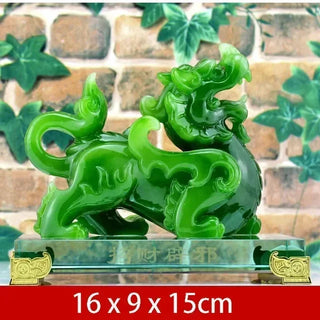 Feng Shui Lucky Imitation Jade Ornament